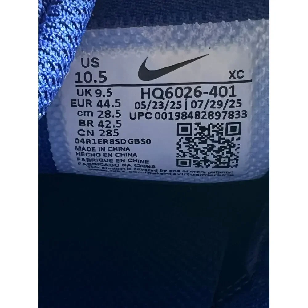 Nike Court Air Zoom Vapor 12 Clay “Racer Blue Lightning” size 10.5 men’s